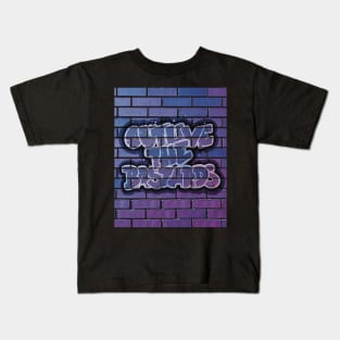 Outlive the bastards in purple Kids T-Shirt